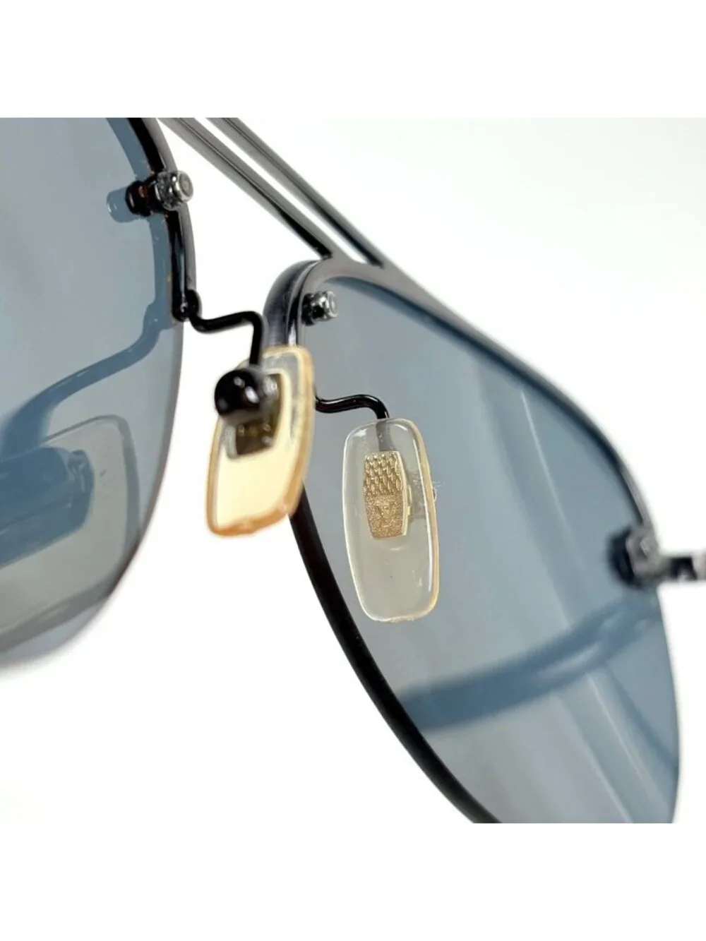 Louis Vuitton Clockwise Sunglasses Monogram Rimless Metal Black Eyewear